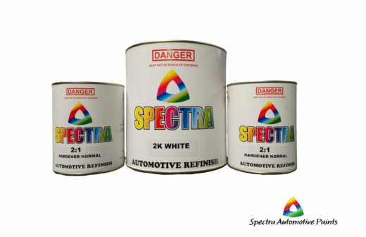 Spectra HS White 6LT Kit. 4LT 2K White With 2 X 1lt Hardener (2:1 ...
