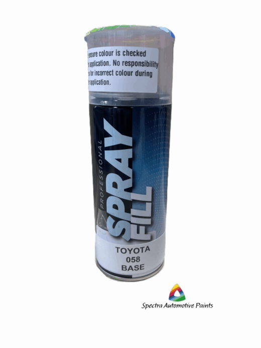 Toyota 058 Basecoat Touch Up Paint In Aerosol. 400ml - Spectra Paints