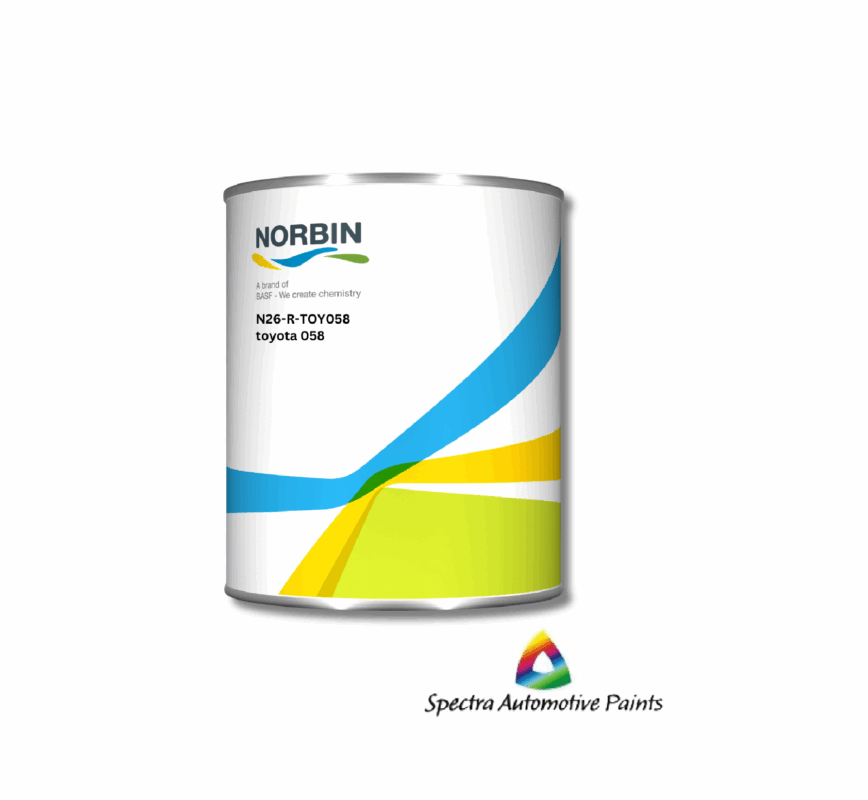 Norbin Toyota 058 Topcoat 4lt Made By BASF. - Spectra Paints