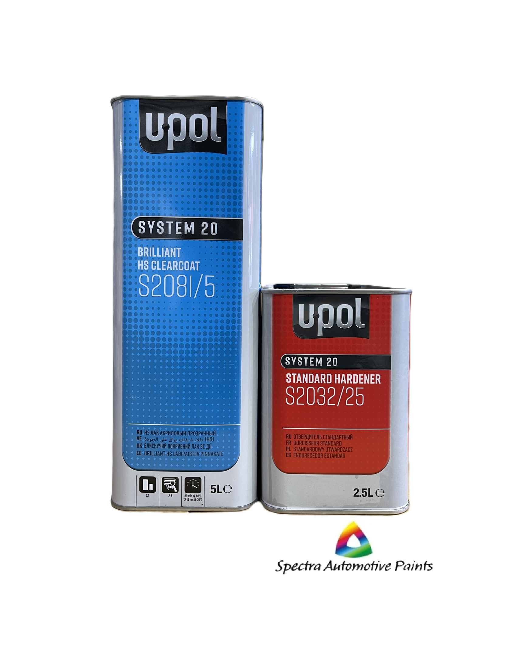 Upol System 20 HS Clear 7.5lt kit - photo 2
